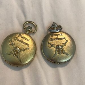 EUC Pirates of the Caribbean Pocket Watches